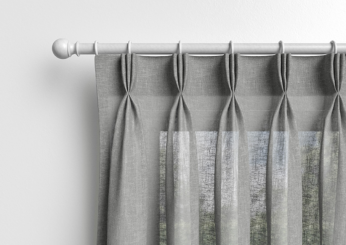 Kalahari Voile, Cool Grey - Made to Measure Curtains - Image 12